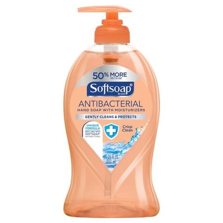 AJAX Softsoap Crisp Clean Scent Antibacterial Liquid Hand Soap 11.25 oz US03562A